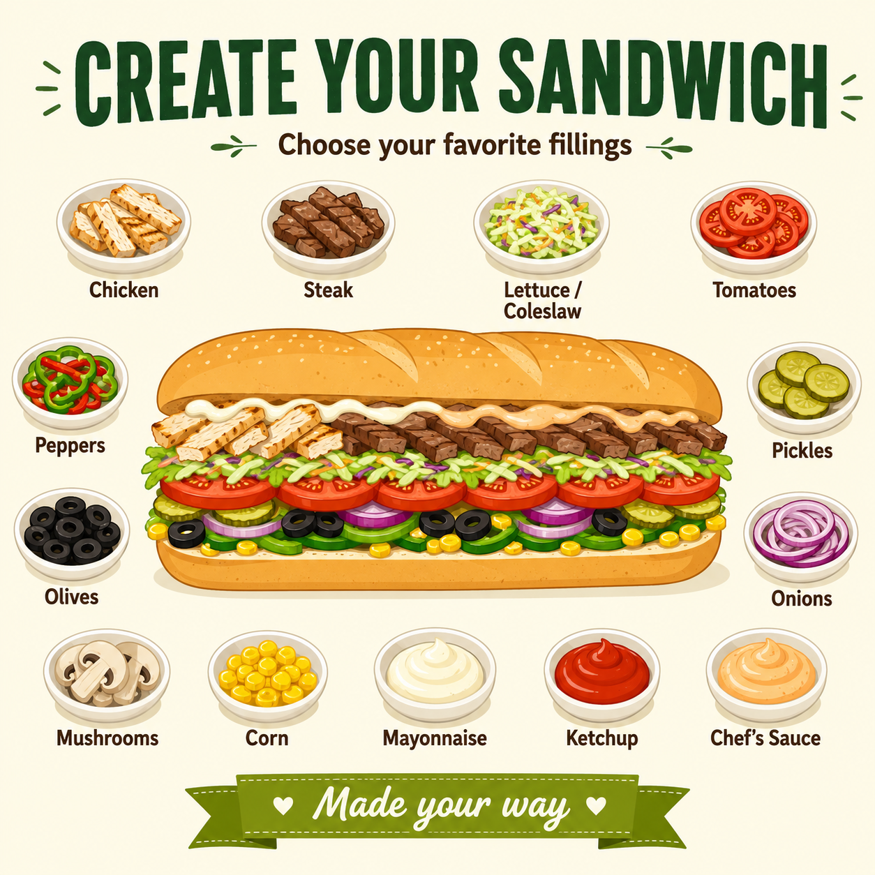 Create Your Sandwich