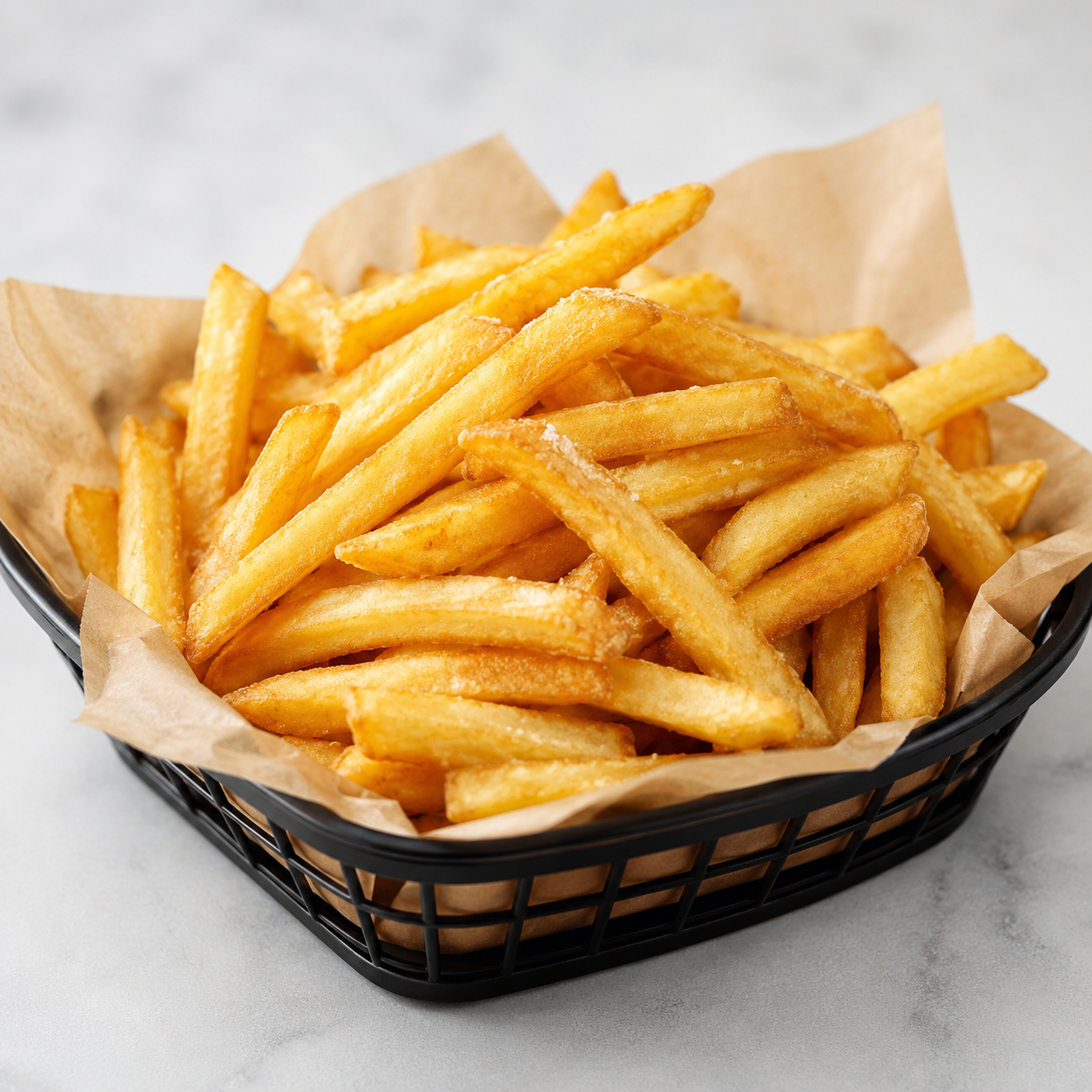 Fries at Croute Express Montréal