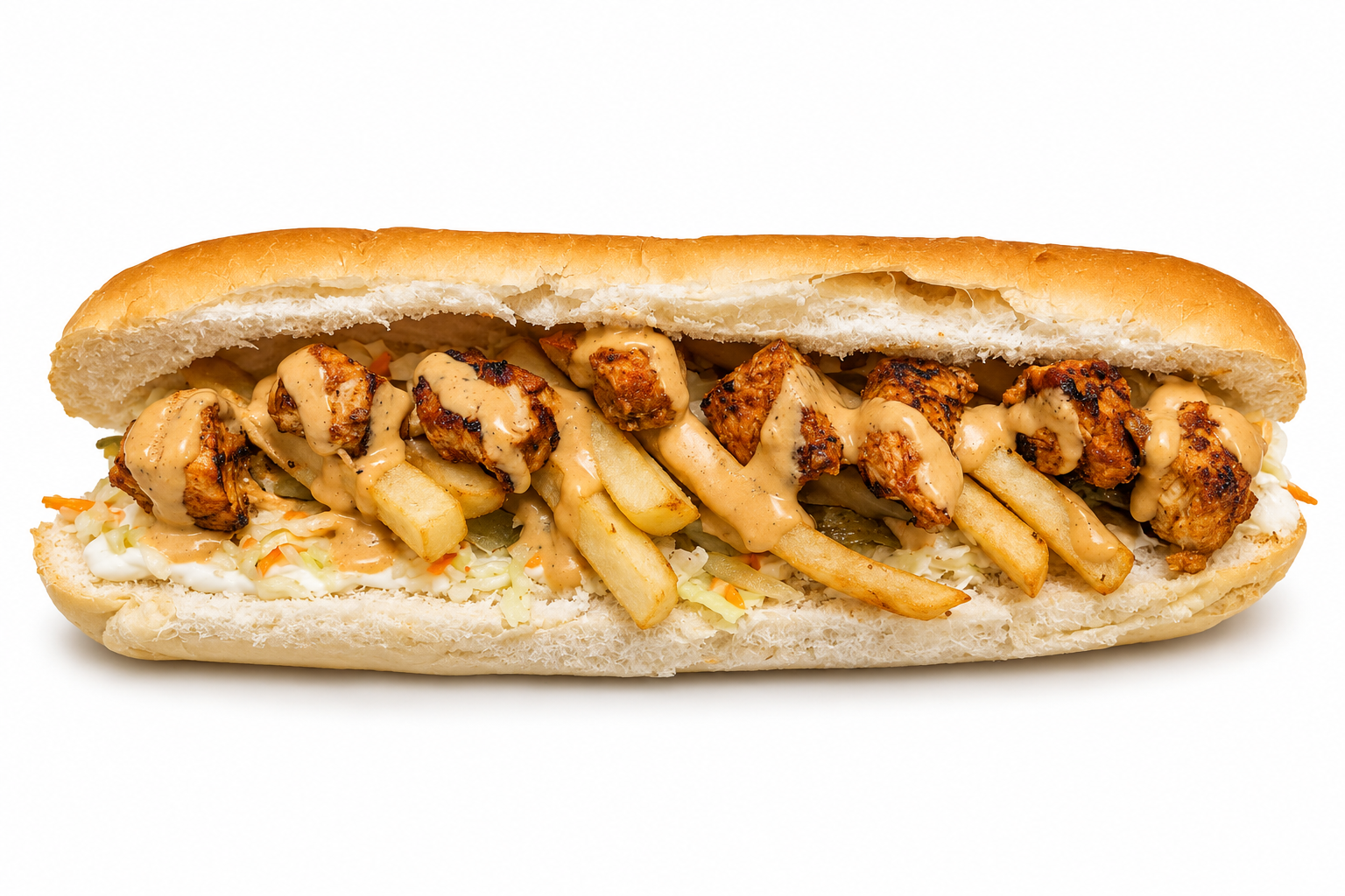 Tawouk Sandwich at Croute Express Montréal
