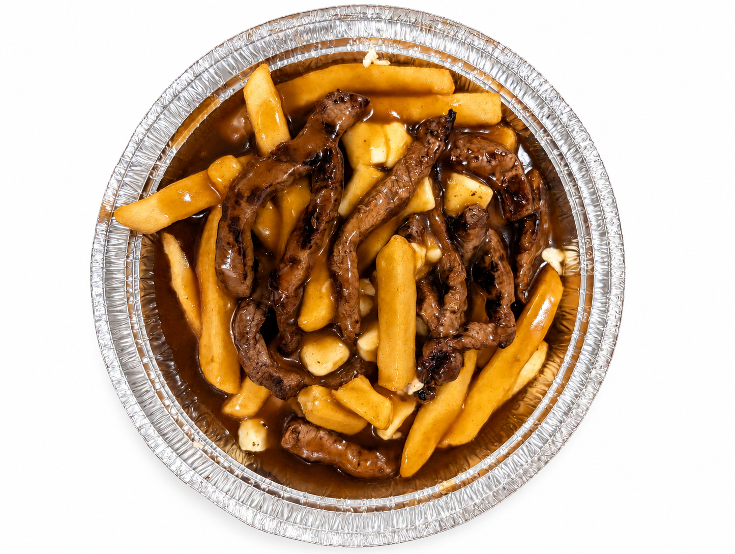 Poutine Boeuf / Beef Poutine at Croute Express Montréal