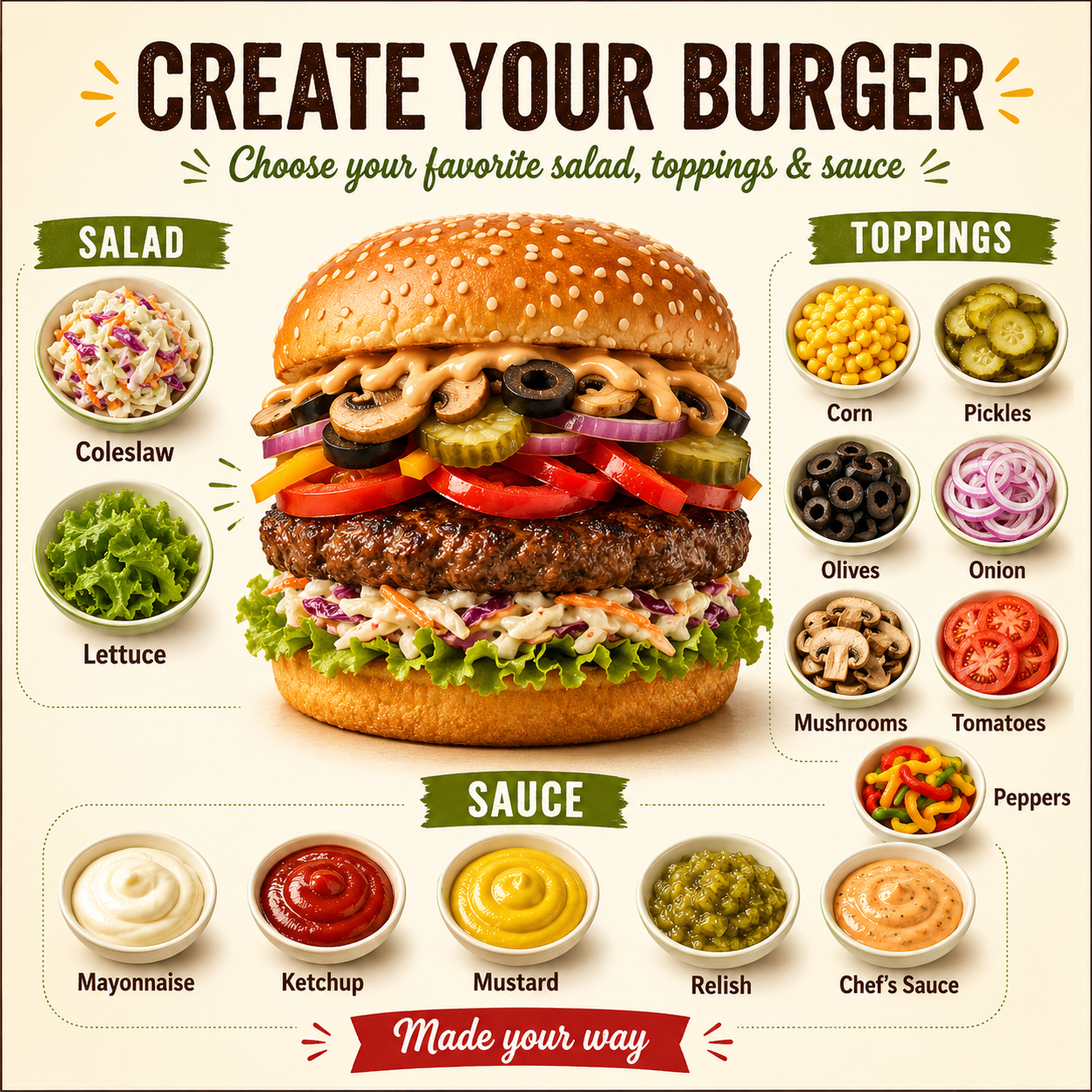 Create Your Burger