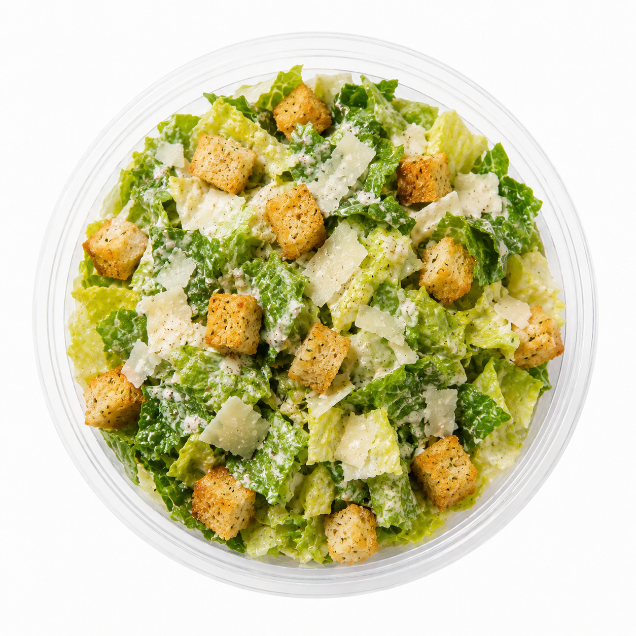 Salade Cesar/ Caesar Salad at Croute Express Montréal