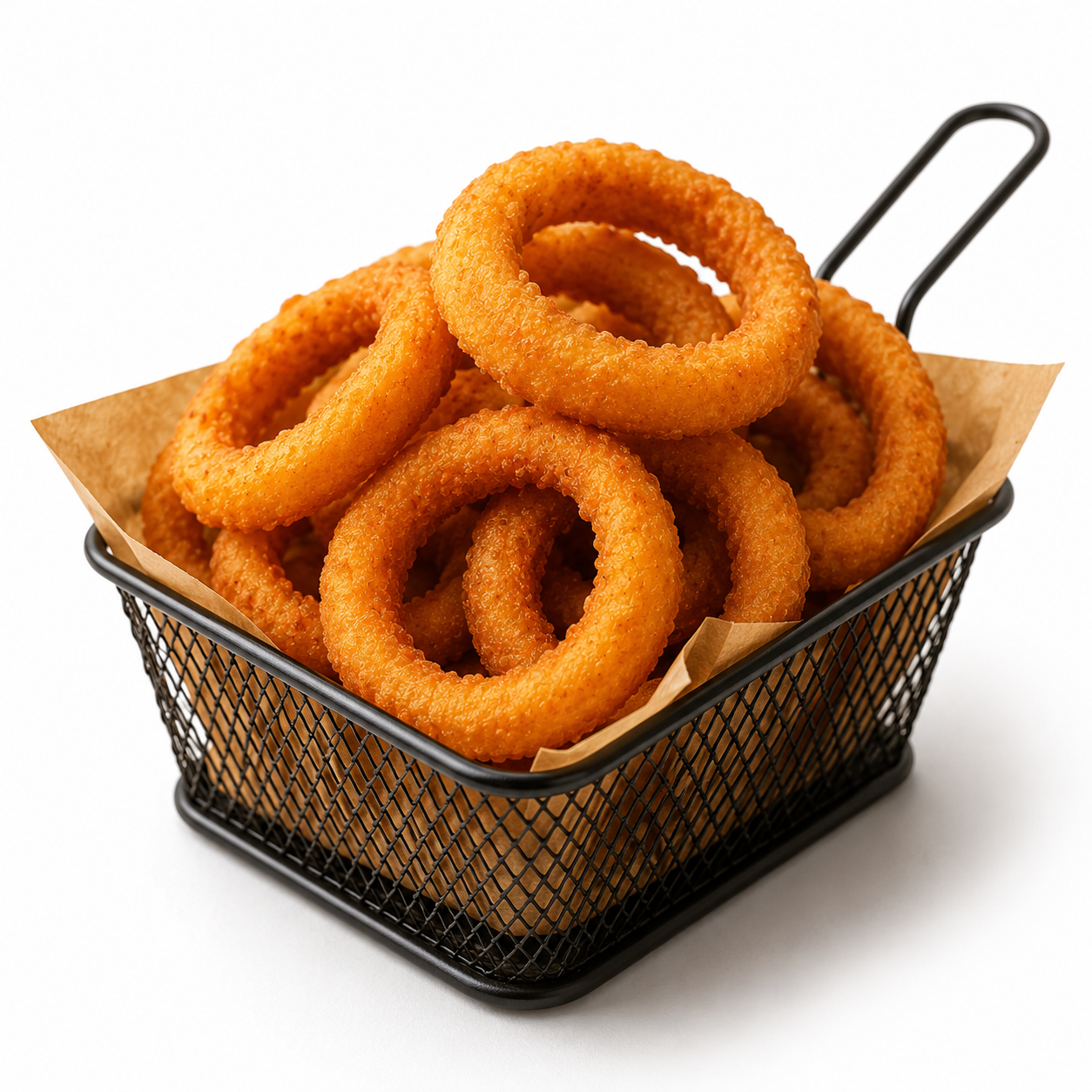 Onion Rings at Croute Express Montréal